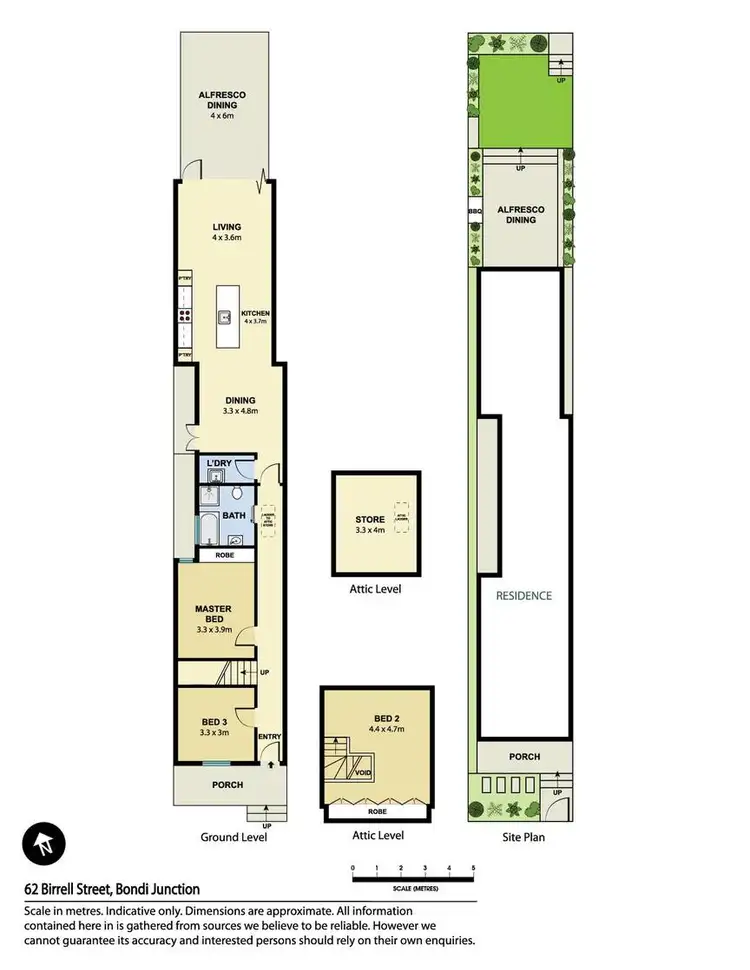 Floorplan of Homely house listing, 62 Birrell Street, Bondi Junction NSW 2022