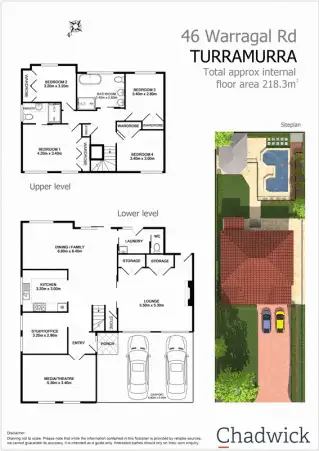 Floorplan of Homely house listing, 46 Warragal Road, Turramurra NSW 2074