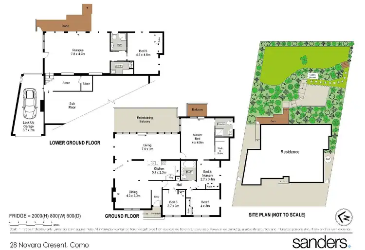 Floorplan of Homely house listing, 28 Novara Crescent, Como NSW 2226