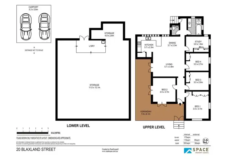 Floorplan of Homely house listing, 20 Blaxland Street, Milton QLD 4064
