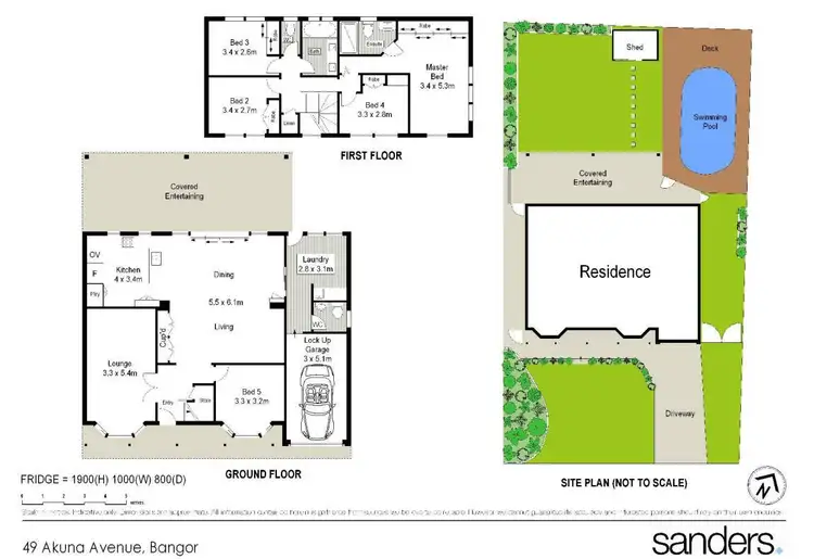 Floorplan of Homely house listing, 49 Akuna Avenue, Bangor NSW 2234