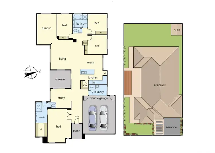 Floorplan of Homely house listing, 20 Vanessa Circuit, Pakenham VIC 3810
