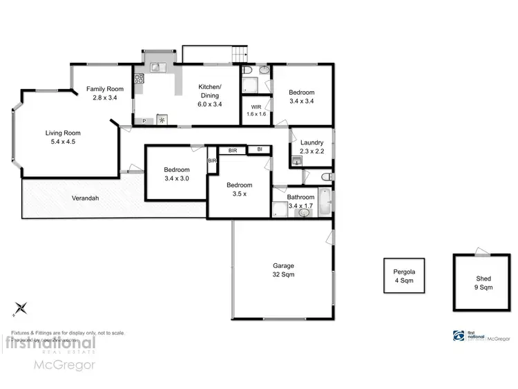 Floorplan of Homely house listing, 4 Peppo Court, Glenorchy TAS 7010