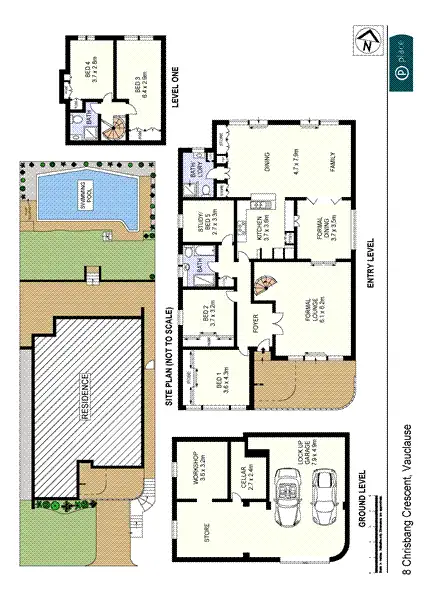Floorplan of Homely house listing, 8 Chris Bang Crescent, Vaucluse NSW 2030