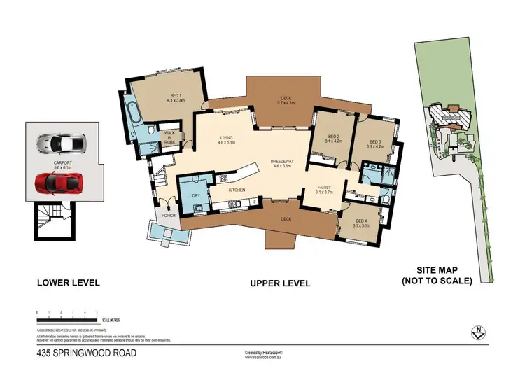 Floorplan of Homely house listing, 435 Springwood Road, Daisy Hill QLD 4127