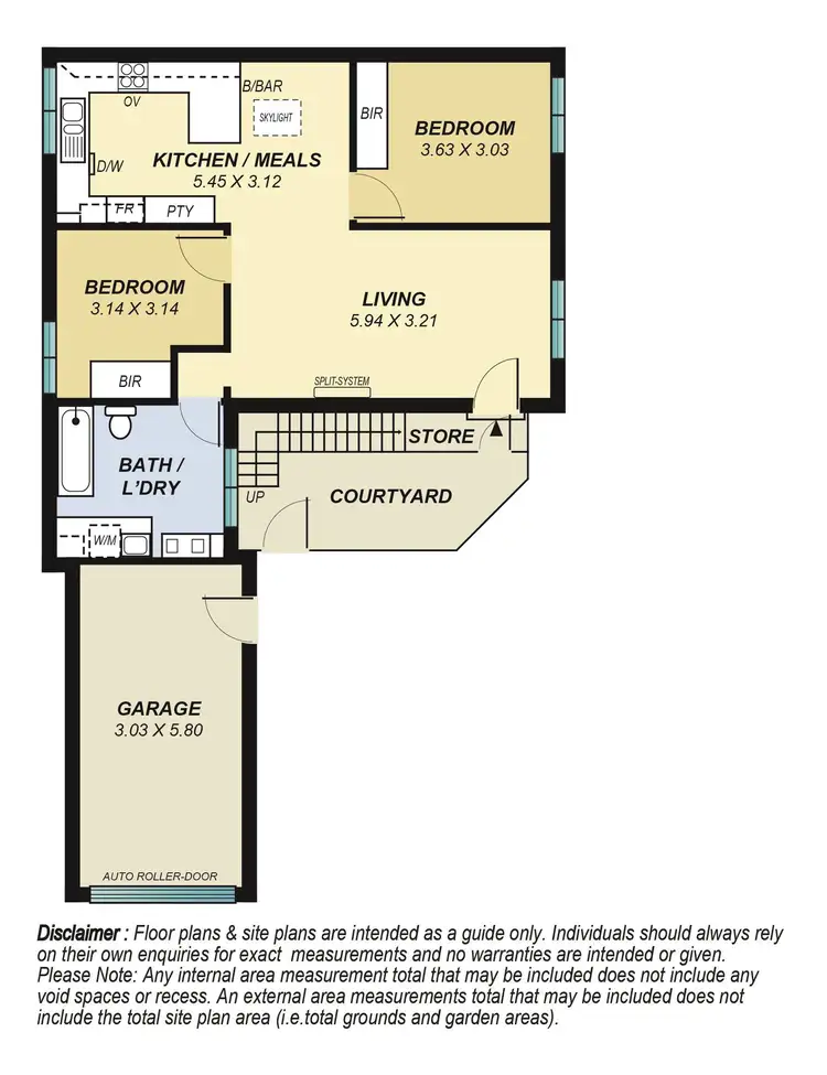 Floorplan of Homely unit listing, 7/3 Mooloola Way, West Lakes Shore SA 5020