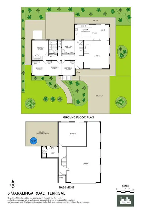 Floorplan of Homely house listing, 6 Maralinga Road, Terrigal NSW 2260