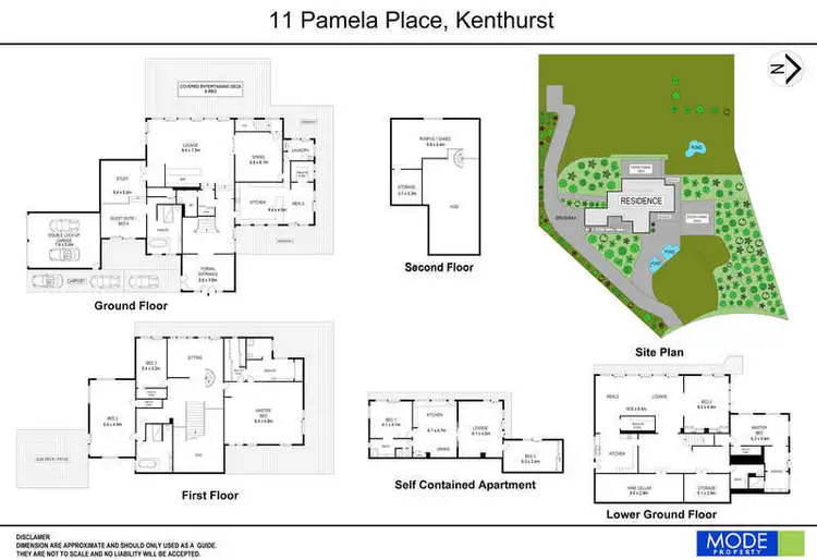 Floorplan of Homely house listing, 11 Pamela Place, Kenthurst NSW 2156