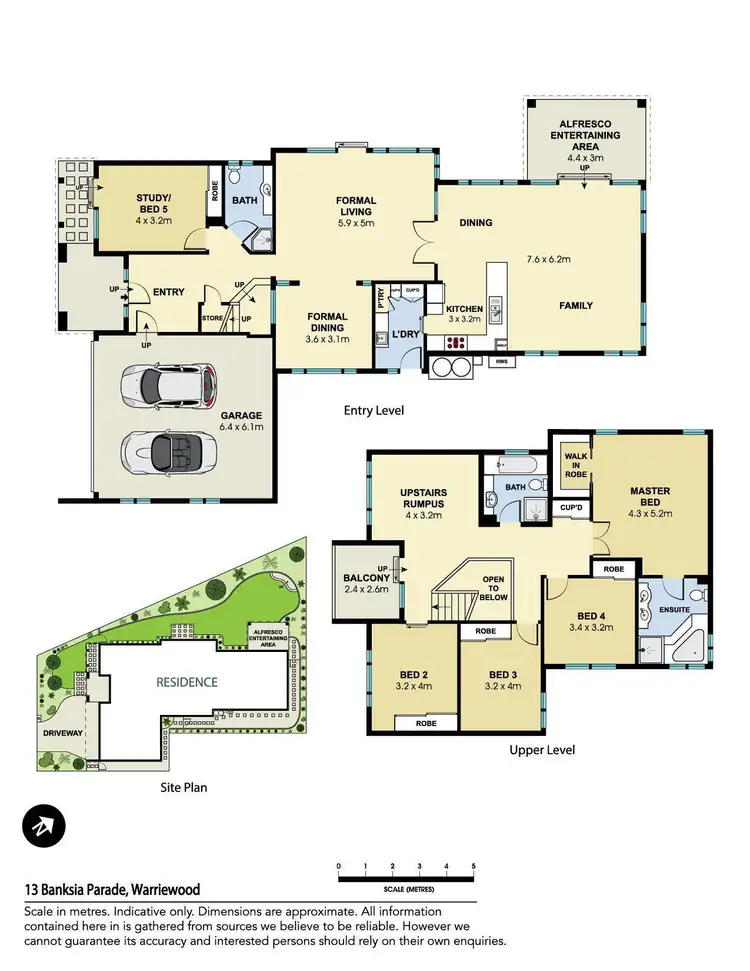 Floorplan of Homely house listing, 13 Banksia Parade, Warriewood NSW 2102