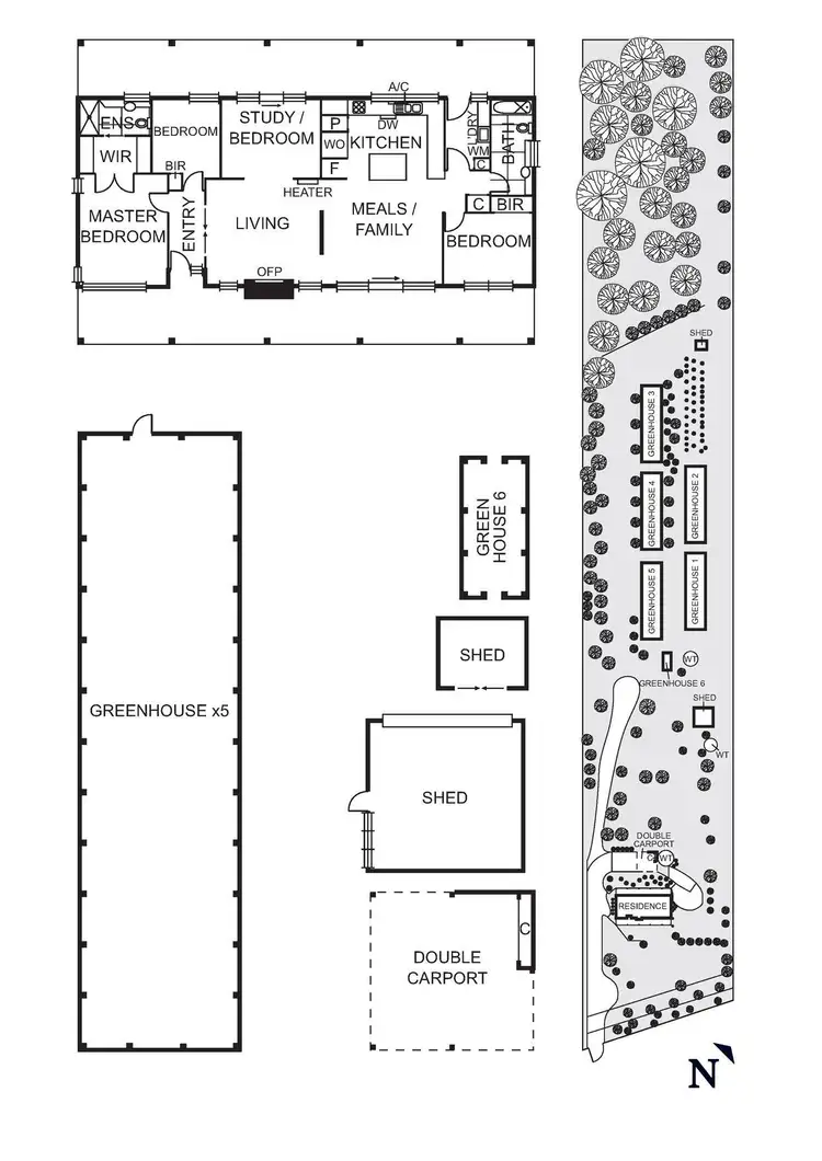 Floorplan of Homely house listing, 155 Arthurs Creek Road, Hurstbridge VIC 3099