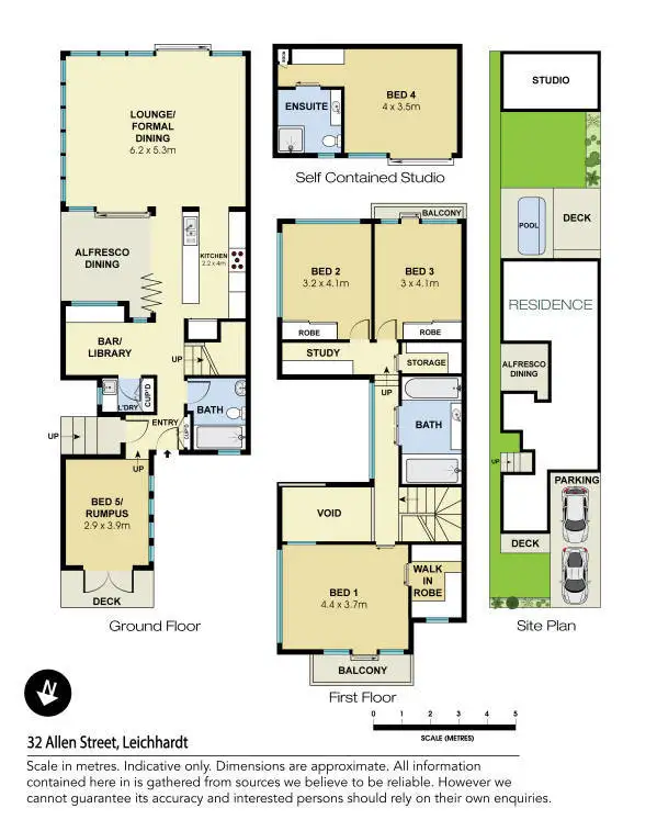 Floorplan of Homely house listing, 32 Allen Street, Leichhardt NSW 2040