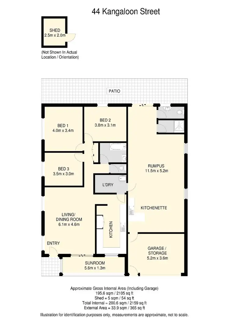 Floorplan of Homely house listing, 44 Kangaloon Street, Jindalee QLD 4074