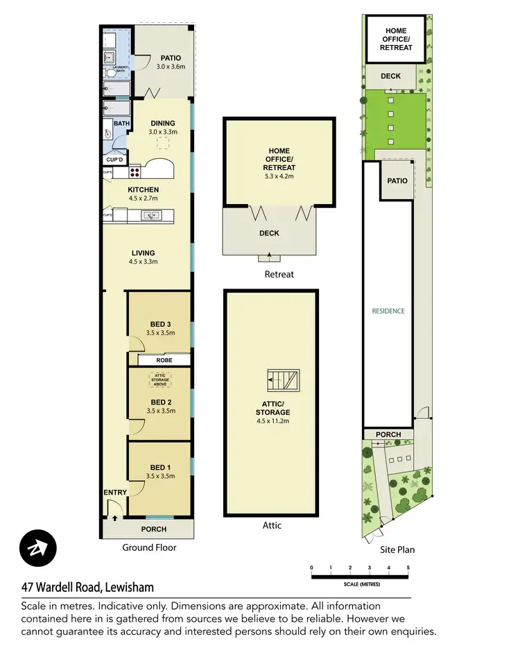 Floorplan of Homely house listing, 47 Wardell Road, Lewisham NSW 2049