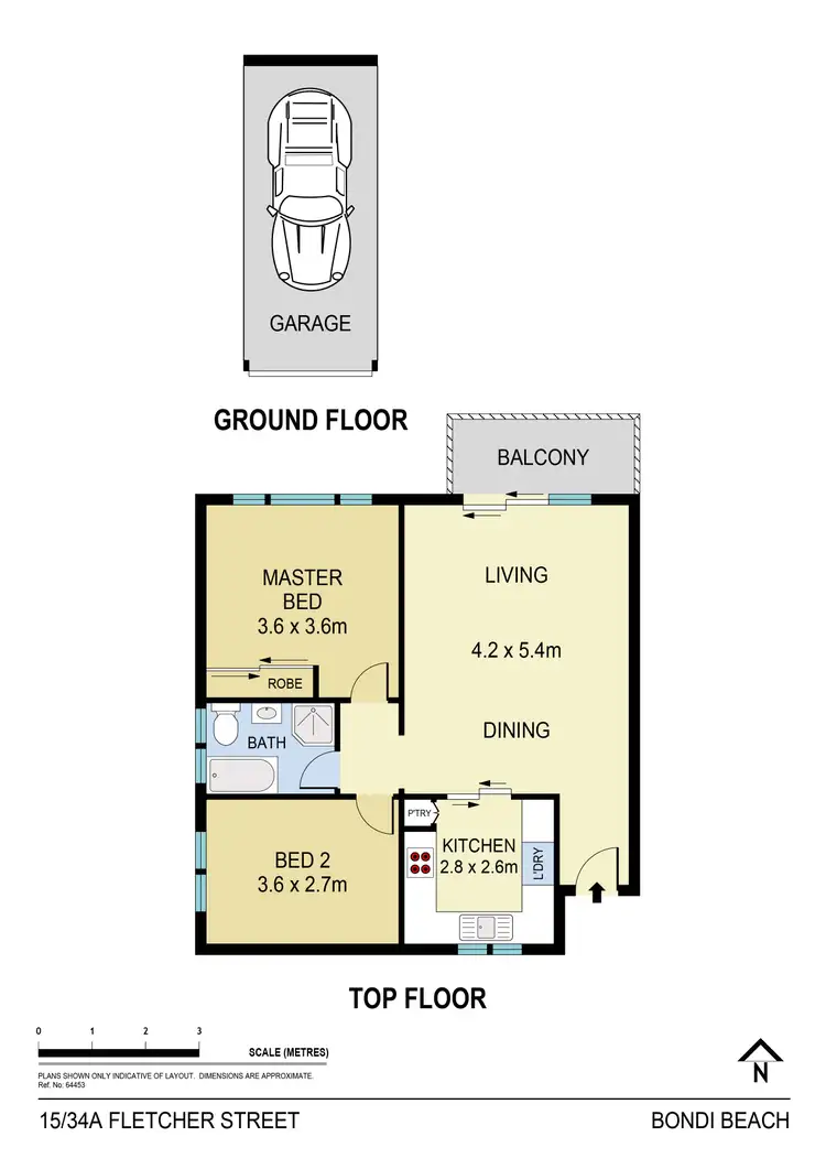 Floorplan of Homely apartment listing, 15/34a Fletcher Street, Bondi Beach NSW 2026