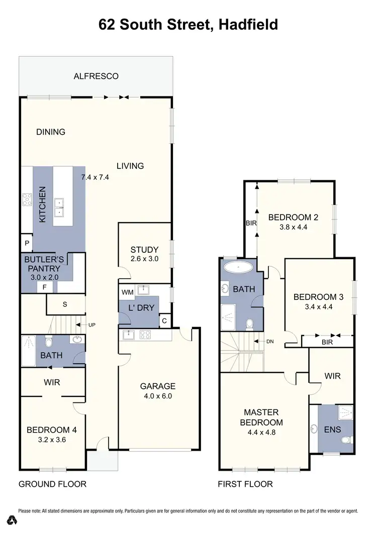Floorplan of Homely house listing, 62 South Street, Hadfield VIC 3046