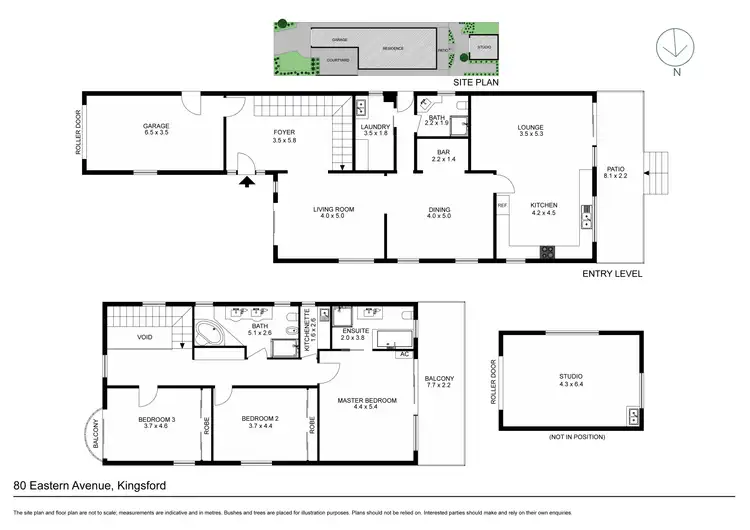 Floorplan of Homely house listing, 80 Eastern Avenue, Kingsford NSW 2032