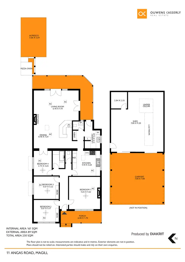 Floorplan of Homely house listing, 11 Angas Road, Magill SA 5072