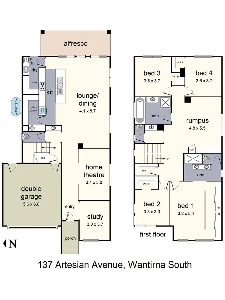 Floorplan of Homely house listing, 137 Artesian Avenue, Wantirna South VIC 3152