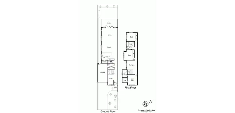 Floorplan of Homely townhouse listing, 27a Tambet Street, Bentleigh East VIC 3165
