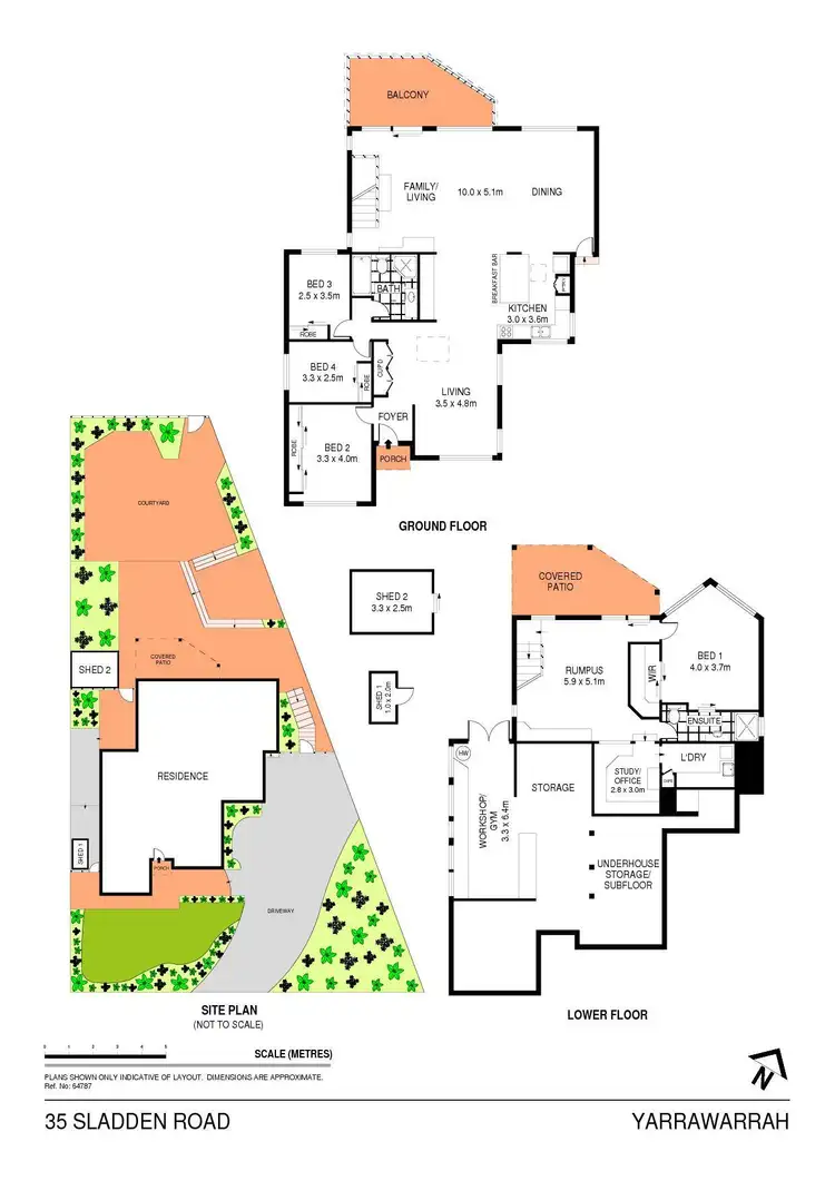 Floorplan of Homely house listing, 35 Sladden Road, Yarrawarrah NSW 2233