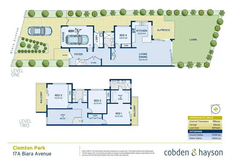 Floorplan of Homely house listing, 17A Biara Avenue, Clemton Park NSW 2206