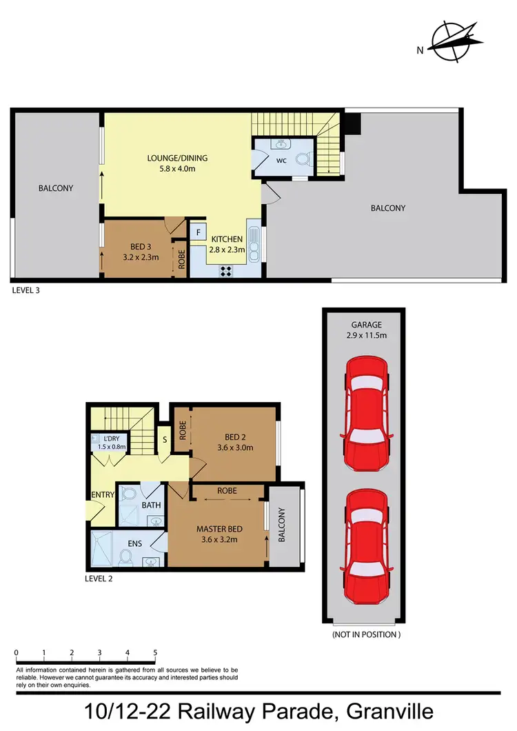 Floorplan of Homely unit listing, 10/12-22 Railway Parade, Granville NSW 2142