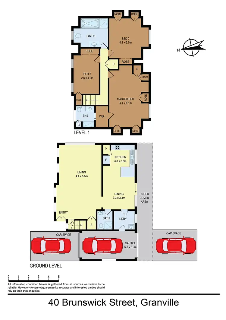 Floorplan of Homely house listing, 40 Brunswick Street, Granville NSW 2142
