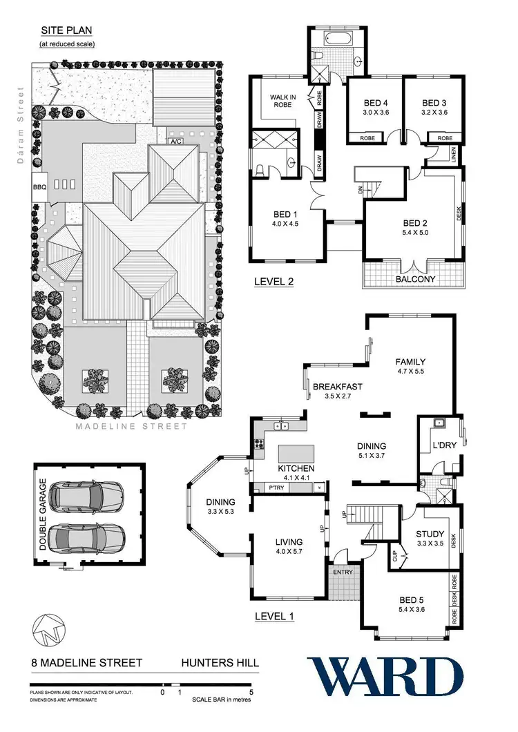 Floorplan of Homely house listing, 8 Madeline Street, Hunters Hill NSW 2110
