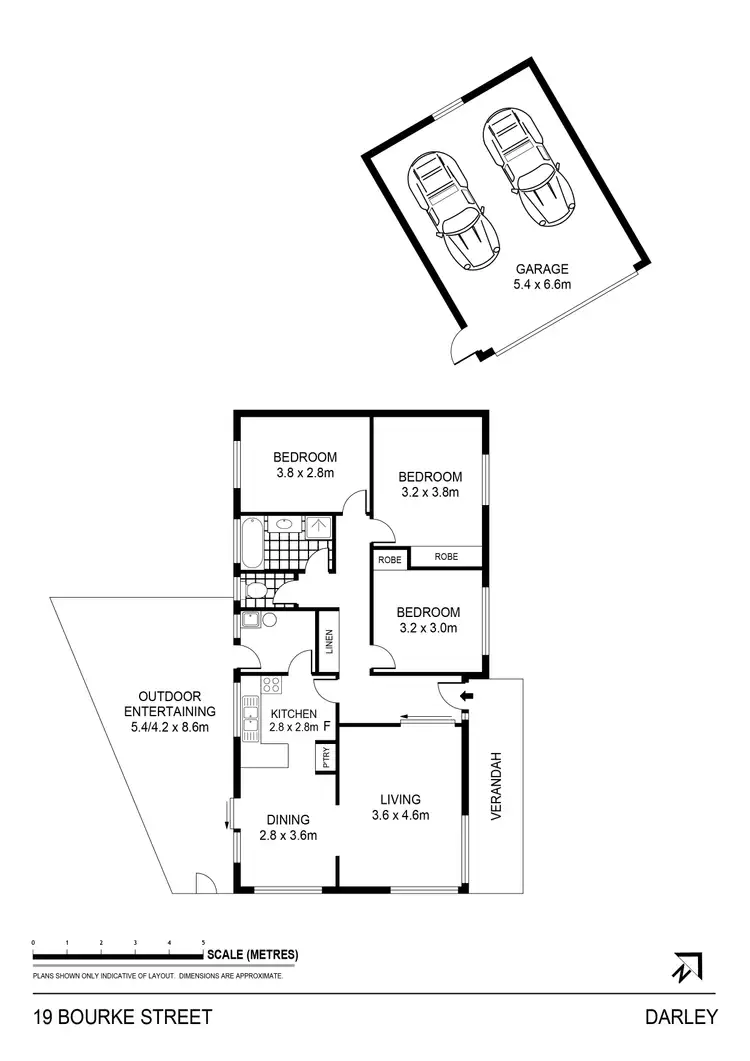 Floorplan of Homely house listing, 19 Bourke Street, Darley VIC 3340
