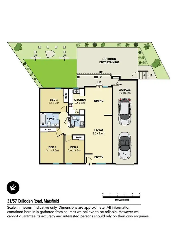 Floorplan of Homely villa listing, 31/57 Culloden Road, Marsfield NSW 2122