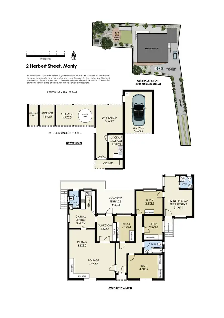 Floorplan of Homely house listing, 2 Herbert Street, Manly NSW 2095
