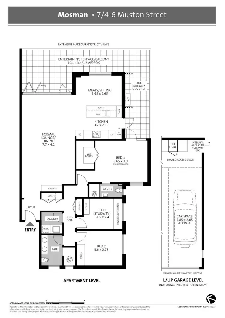 Floorplan of Homely apartment listing, 7/4-6 Muston Street, Mosman NSW 2088