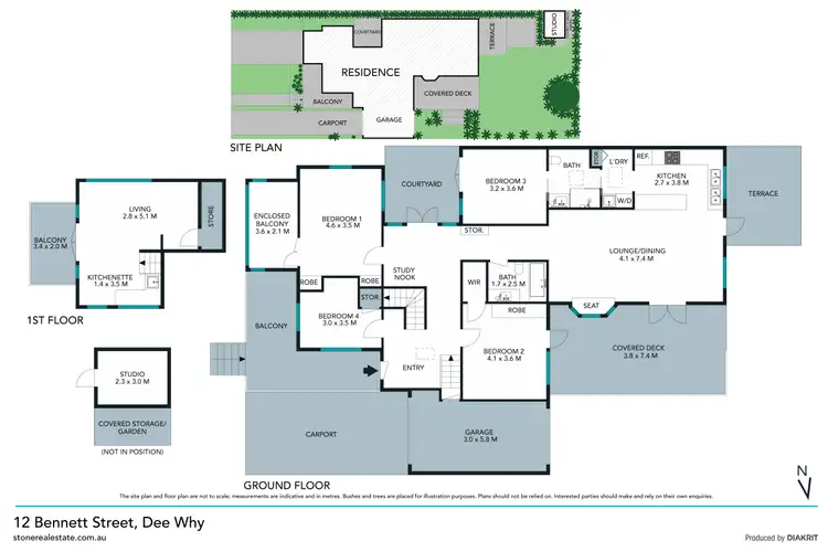 Floorplan of Homely house listing, 12 Bennett Street, Dee Why NSW 2099