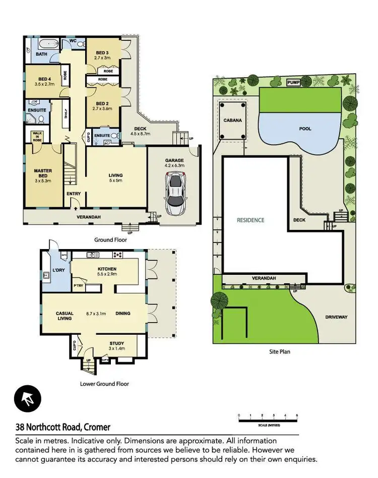 Floorplan of Homely house listing, 38 Northcott Road, Cromer NSW 2099
