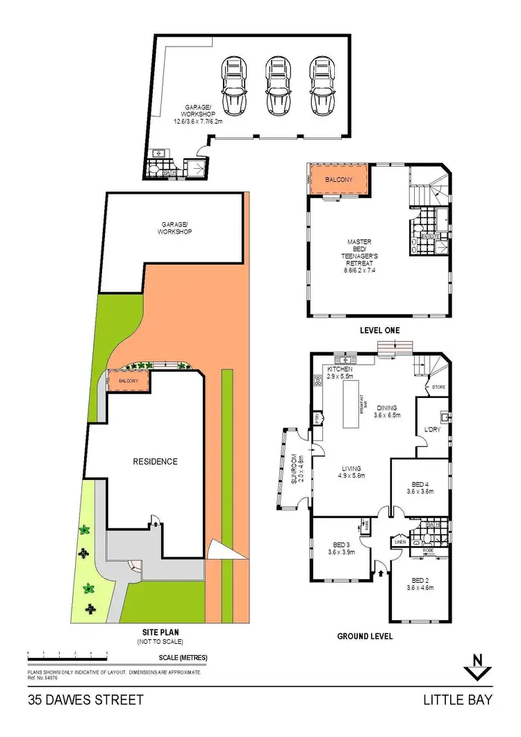 Floorplan of Homely house listing, 35 Dawes Street, Little Bay NSW 2036