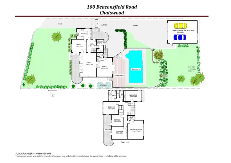 Floorplan of Homely house listing, 100 Beaconsfield Road, Chatswood NSW 2067