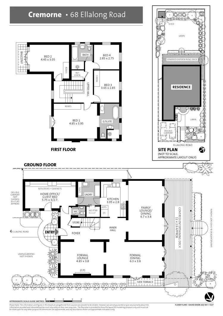 Floorplan of Homely house listing, 68 Ellalong Road, Cremorne NSW 2090