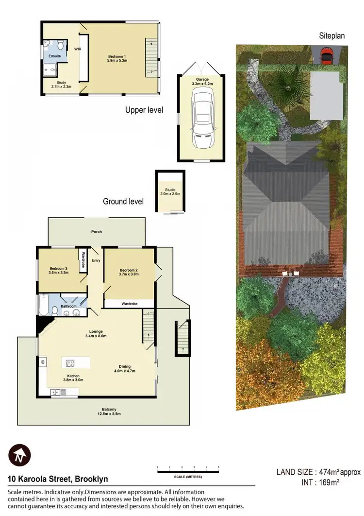 Floorplan of Homely house listing, 10 Karoola Street, Brooklyn NSW 2083
