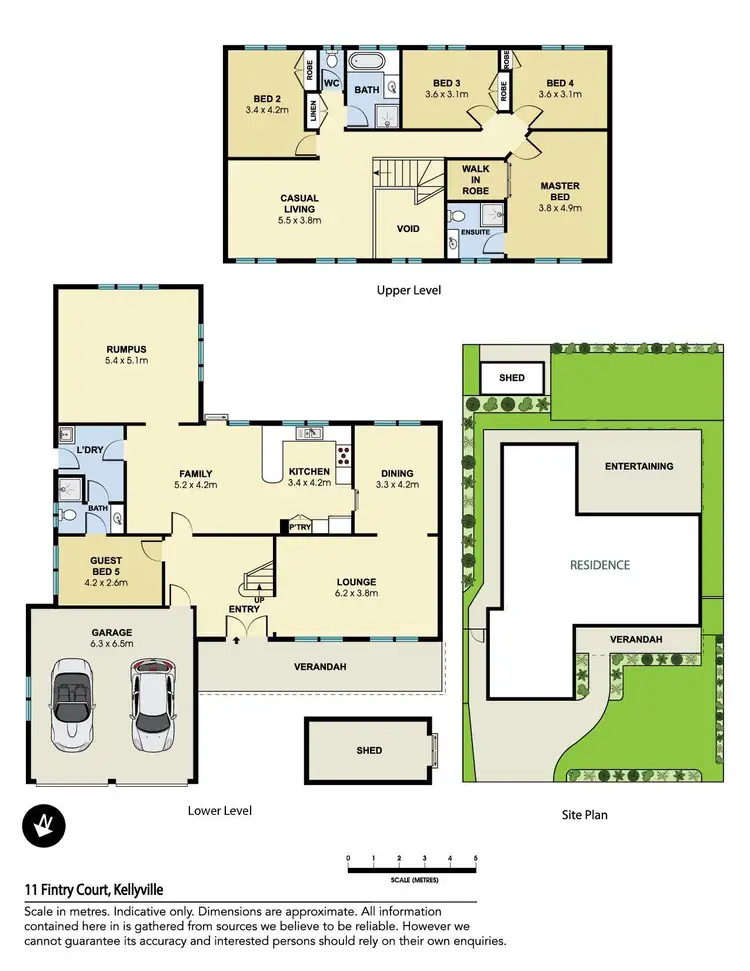 Floorplan of Homely house listing, 11 Fintry Court, Kellyville NSW 2155