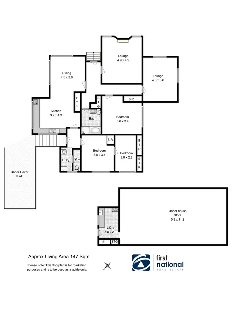 Floorplan of Homely house listing, 19 Brushy Creek Road, Lenah Valley TAS 7008
