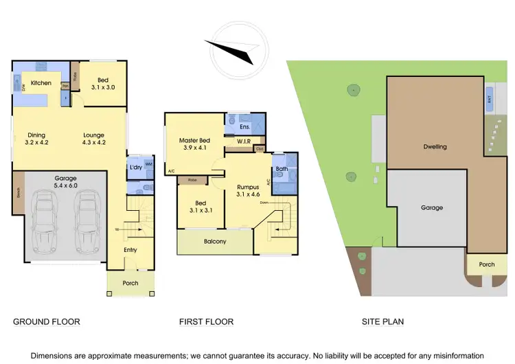 Floorplan of Homely townhouse listing, 4/306-308 Canterbury Road, Bayswater North VIC 3153