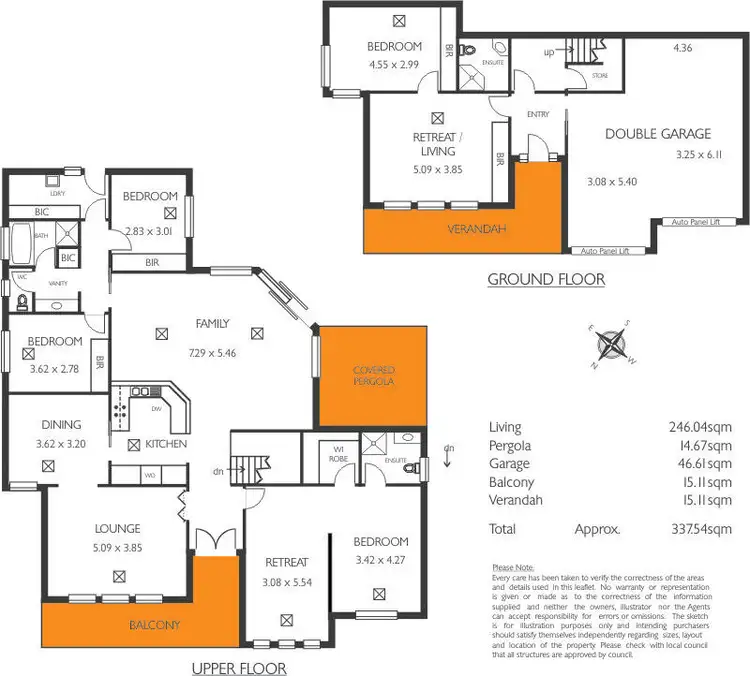 Floorplan of Homely house listing, 18 Joseph Avenue, Wattle Park SA 5066