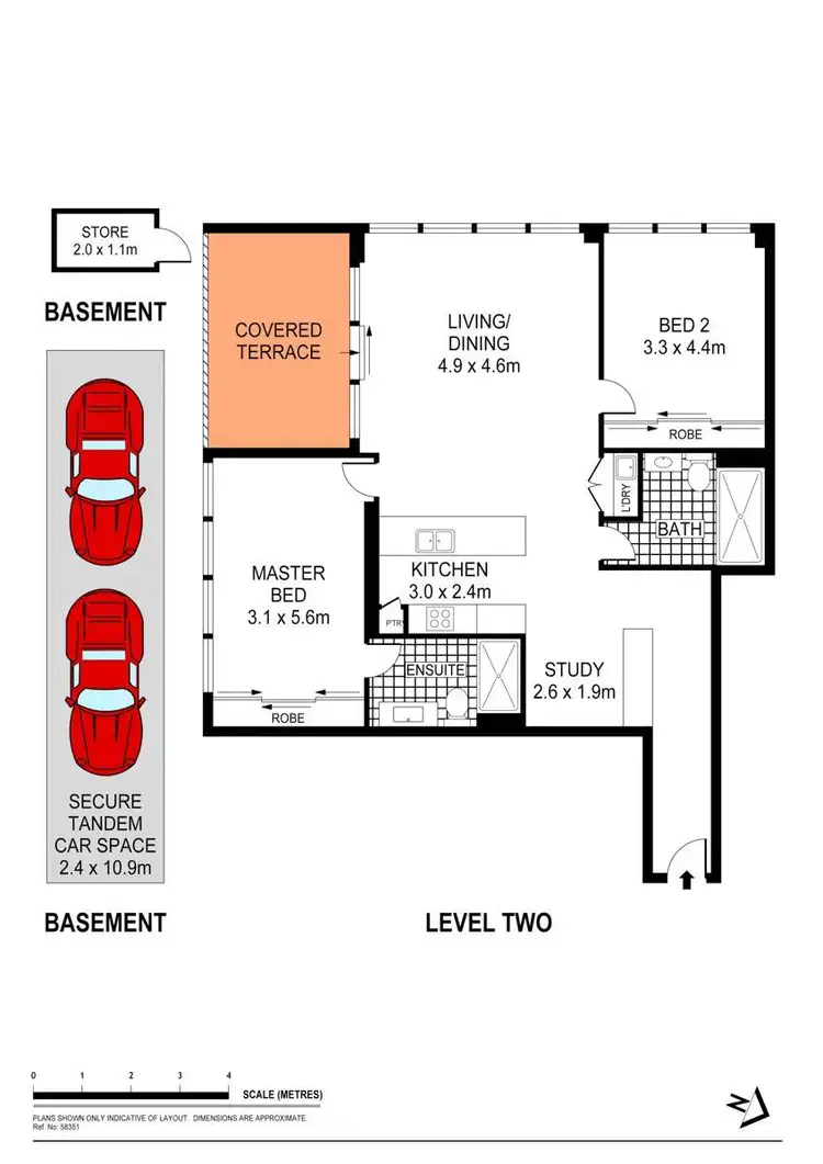 Floorplan of Homely unit listing, 22/90-92 Bay Street, Botany NSW 2019