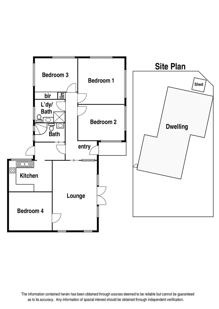 Floorplan of Homely unit listing, 1/29 O'Connell Street, Kingsbury VIC 3083