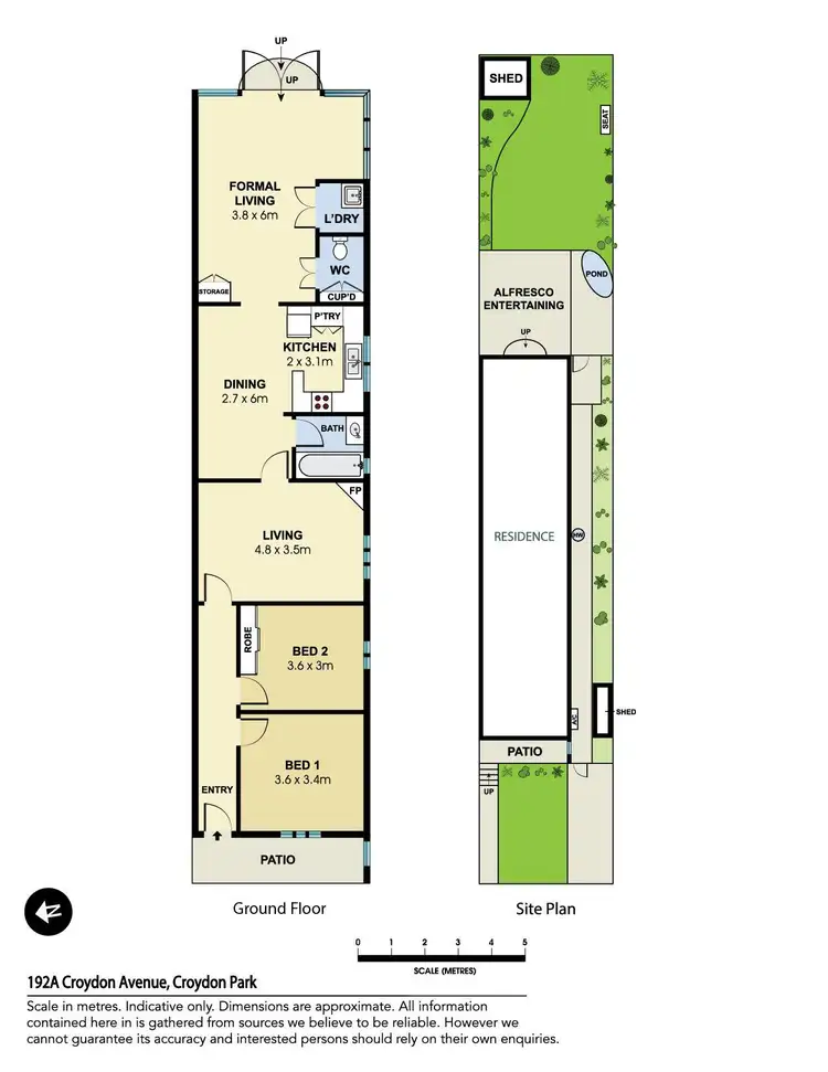 Floorplan of Homely house listing, 192A Croydon Avenue, Croydon Park NSW 2133