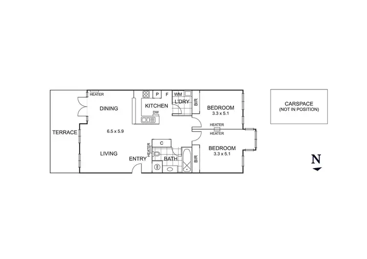 Floorplan of Homely unit listing, 10/243 Blackburn Road, Doncaster East VIC 3109