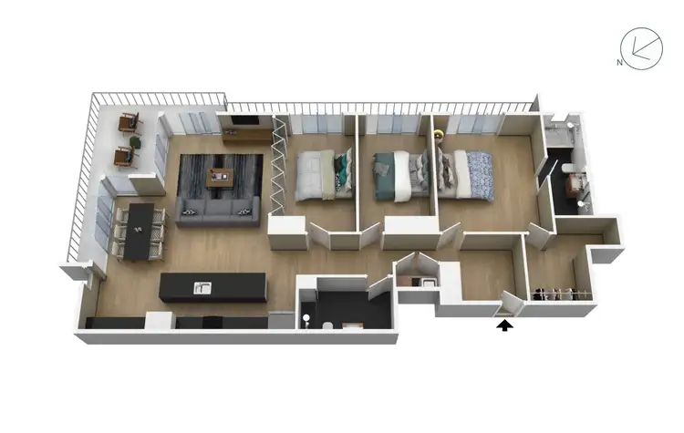 Floorplan of Homely apartment listing, 14/68a-70 St Georges Crescent, Drummoyne NSW 2047