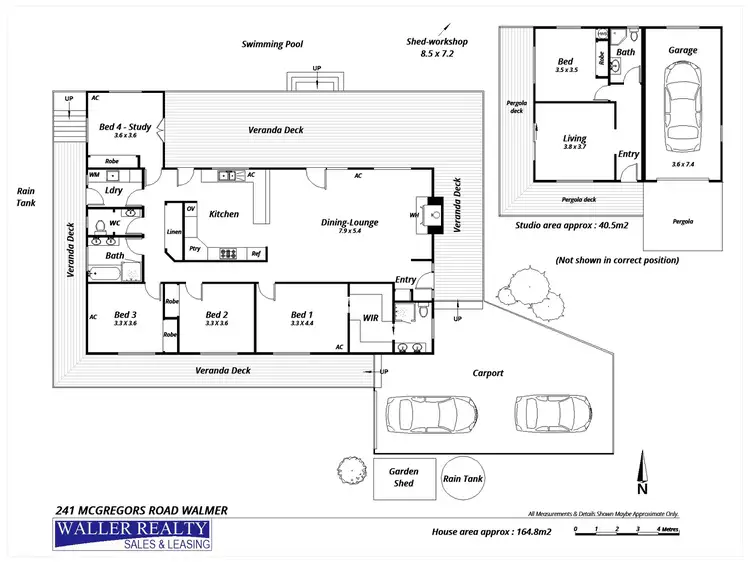 Floorplan of Homely house listing, 241 Mcgregors Road, Walmer VIC 3463