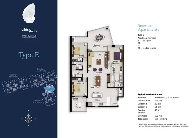 Floorplan of Homely unit listing, 40/2 Seaward Lane, Marcoola QLD 4564