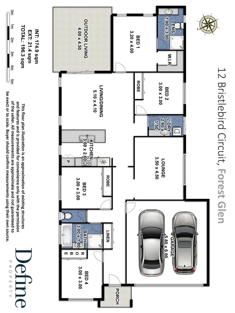 Floorplan of Homely house listing, 12 Bristlebird Circuit, Forest Glen QLD 4556